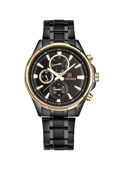 men Water Resistant Chronograph Watch NF9089S RG/B