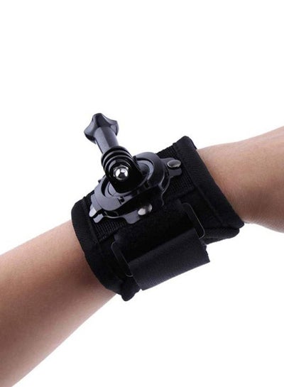 Hand Wrist Strap Band Mount Holder Black