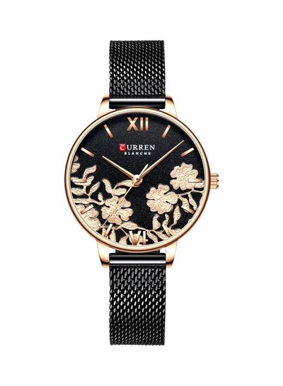 Women's Water Resistant Analog Watch 9065 - 32 mm - Black