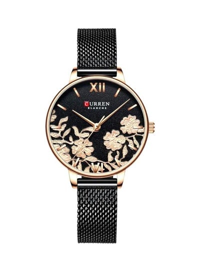 Women's Water Resistant Analog Watch 9065 - 32 mm - Black