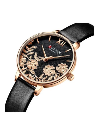 Women's Water Resistant Analog Watch 9065 - 32 mm - Black