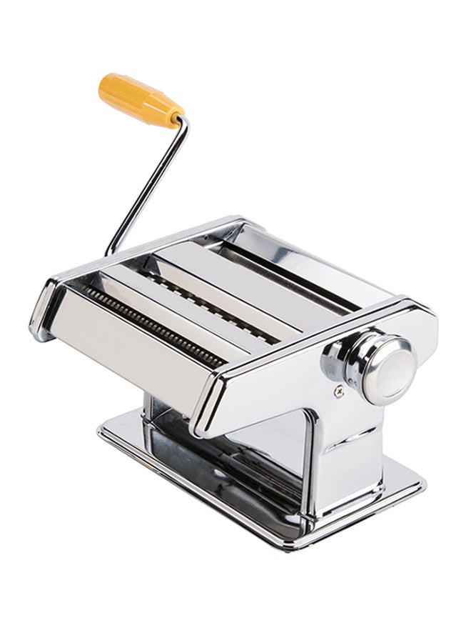 Pasta Maker Machine Manual Noodles Roller Silver 35cm
