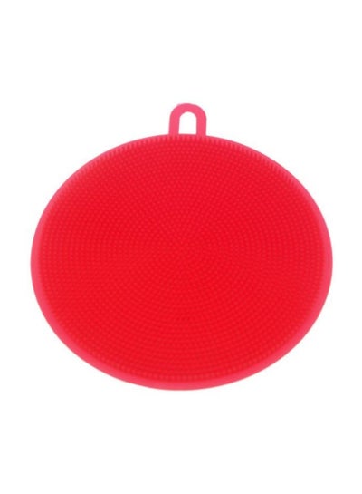 Silicone Dish Washing Brush Red