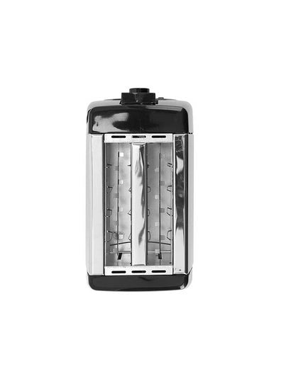 2-Slice Bread Toaster 800.0 W OMBT2398 Silver/Black