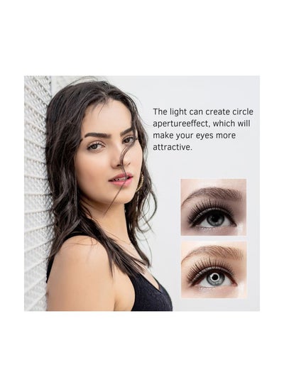 Mini LED Ring Light with Tripod Stand Black
