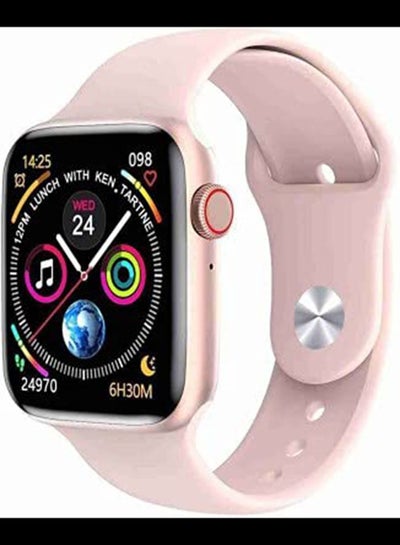 300.0 mAh T500 Fitrist 2020 Touch Screen Smartwatch Pink