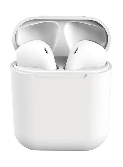Inpods 12 TWS BT 5.0 Popup Touch Control Wireless In-Ear Headphones With Charge Box White