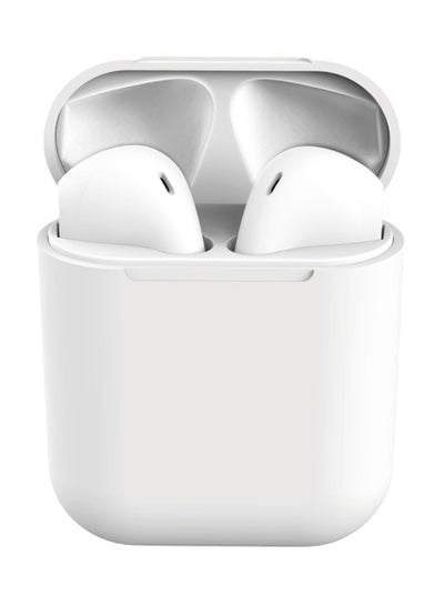 Inpods 12 TWS BT 5.0 Popup Touch Control Wireless In-Ear Headphones With Charge Box White