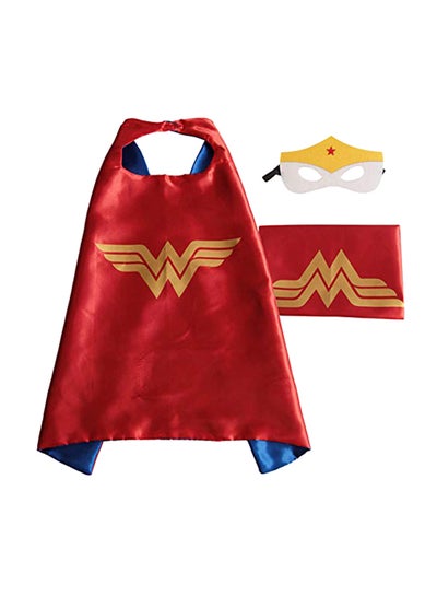 Wonderwomen Superhero Cape And Mask 70 x 70centimeter