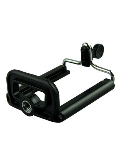 Mobile Phone Tripod Mount Adapter Black/Silver