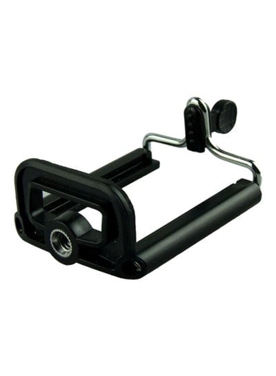 Mobile Phone Tripod Mount Adapter Black/Silver