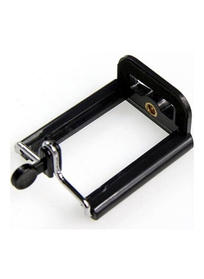 Mobile Phone Tripod Mount Adapter Black/Silver