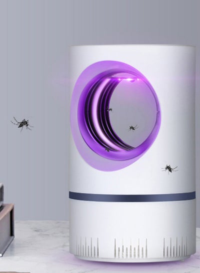 Electronic Mosquito Killer Lamp White/Blue 0.253kg