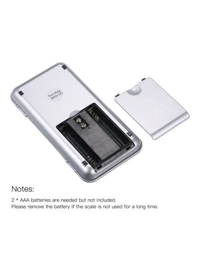 Mini Electronic Digital Scales Grey/Blue/Black