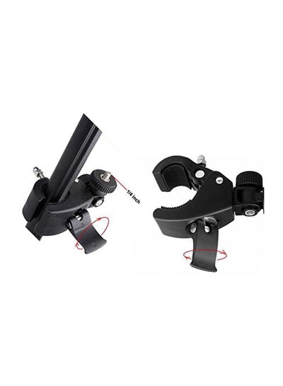 Tripod Head Compatible For Holding DSLR Camera Black