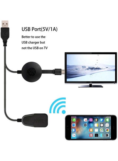 Miracast Ultra Streaming Media Player Black