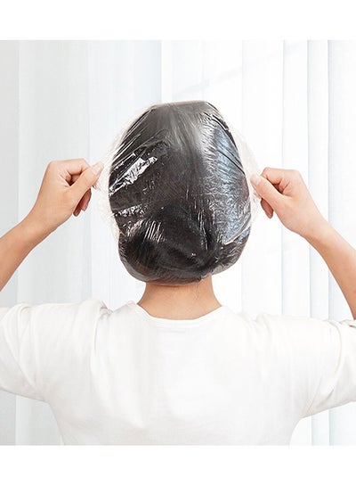 100-Piece Shower Cap Clear 8x6x2inch