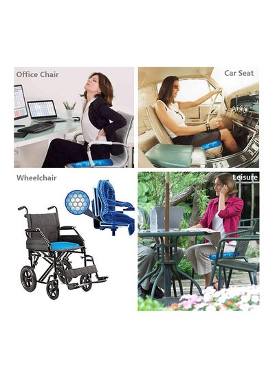 Gel Flex Seat Cushion Blue