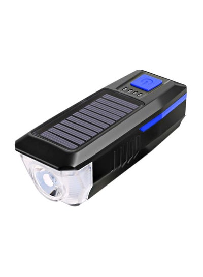 Solar Powered Rechargeable Bike Light 11x3.5x4cm