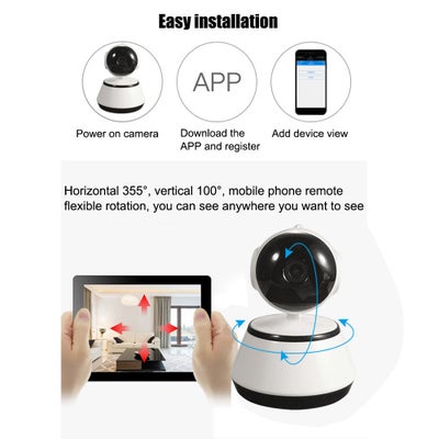 Home-Security IP Wirelessly Intelligent Wi-Fi Camera