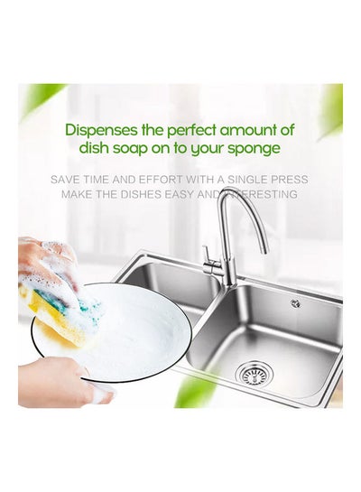 Detergent Pump Dispenser Automatic Dishwashing Kitchen Soap Dispenser Multicolour 14.5*10*13cm