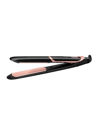 Bronze Shimmer Hair Straightener, Fast Heat-Up With Tourmaline-Ceramic Coated Plates, 6 Digital Heat Settings 140°C - 235°C, Ionic Frizz Control And Auto Shut Off - ST391SDE, Black Black