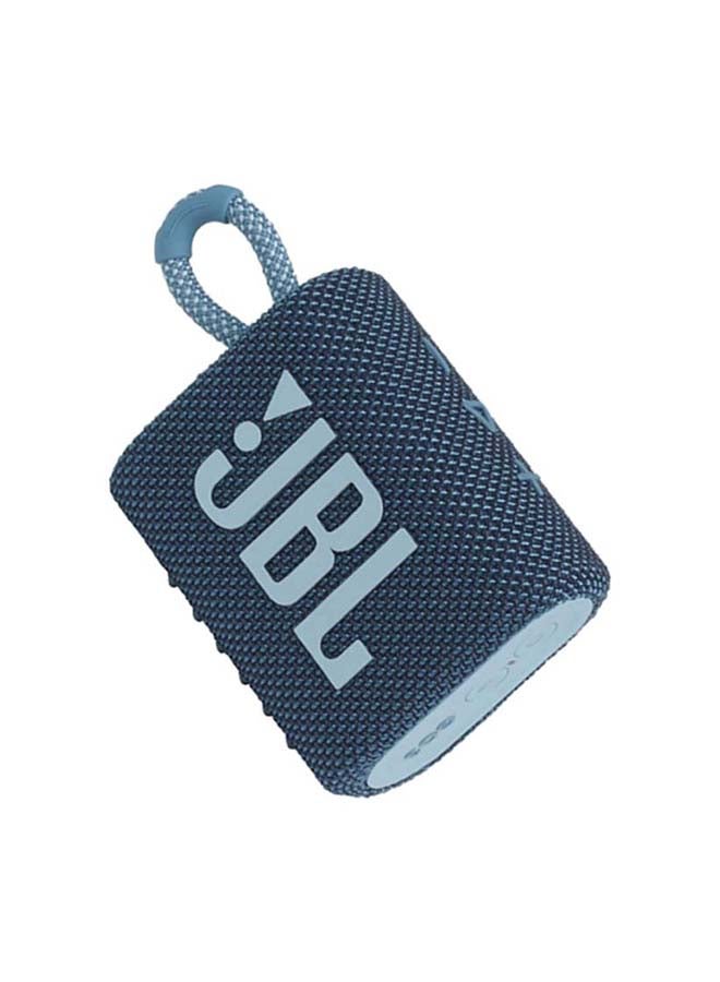 JBL GO 3 Portable Bluetooth Speaker Blue