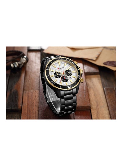 CURREN 83 for men with quartz stainless steel watch strap