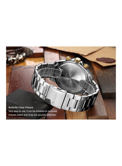 CURREN 83 for men with quartz stainless steel watch strap
