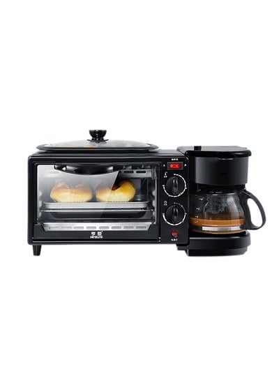 3-In-1 Breakfast Maker Black 45x19x18centimeter
