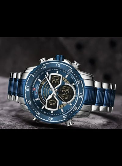 Men's Stainless Steel Analog+Digital Wrist Watch NF9189 S/BE