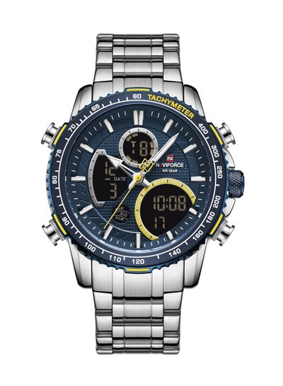 Men's Stainless Steel Analog+Digital Wrist Watch NF9182 S/BE
