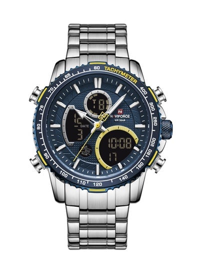 Men's Stainless Steel Analog+Digital Wrist Watch NF9182 S/BE
