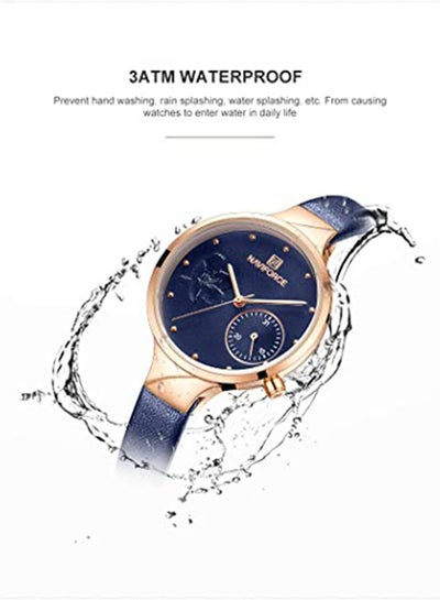 Women's Stainless Steel Analog Wrist Watch NF5001S RG/BE/BE