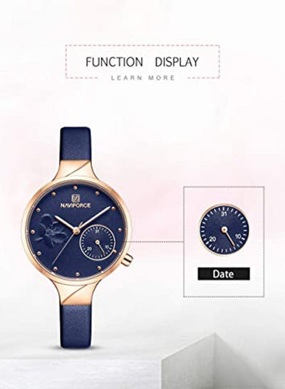 Women's Stainless Steel Analog Wrist Watch NF5001S RG/BE/BE