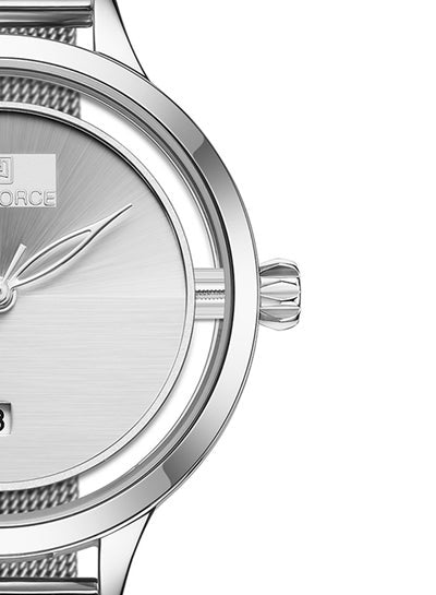 Women's Stainless Steel Analog Wrist Watch NF5014 S/W