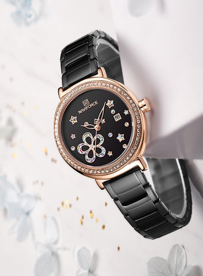 Women's Stainless Steel Analog+Digital Wrist Watch NF5016 RG/B
