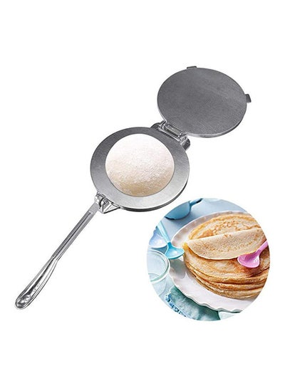 Aluminium Tortilla Press Silver 6.5inch