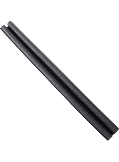 Foamed Cotton Door Bottom Noise Reduction Sealing Strip Black 93cm