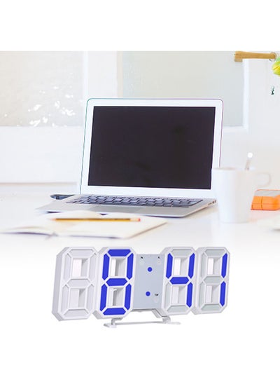 ساعة رقمية LED ثلاثية الأبعاد متعددة الألوان 29.00x4.50x10.00سم