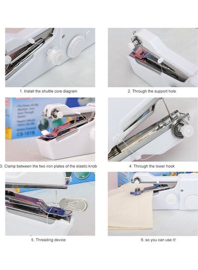 Handheld Sewing Machine White