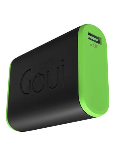 Bolt Mini Power Bank 10,000mAh Black/Green