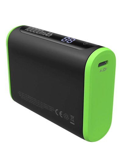 Bolt Mini Power Bank 10,000mAh Black/Green