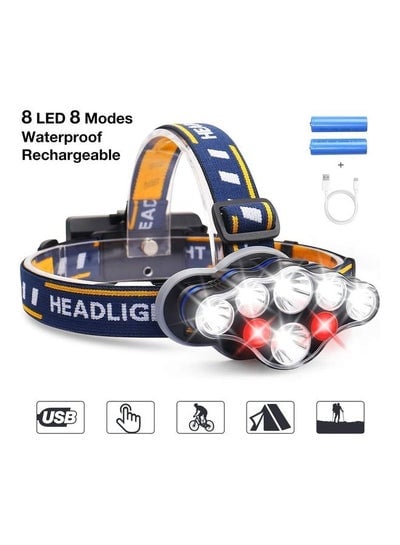 USB Rechargeable Waterproof Head Lamp