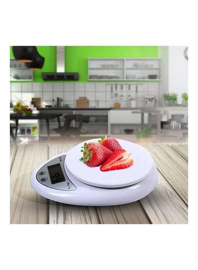 Digital Kitchen Food Scale White