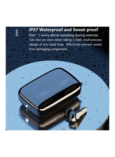 M19 Wireless In-Ear Earphones With Charging Box Black