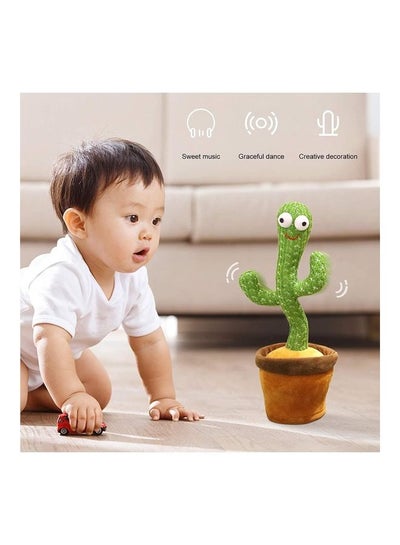 Dancing Singing Talking Cactus Plush Puppet Toy 24x10.8x69.5cm