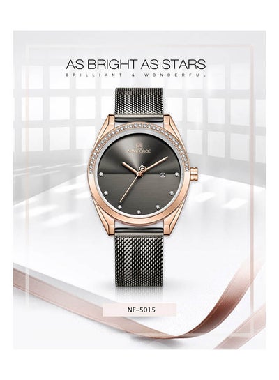 Women's Stainless Steel Analog Watch 5015-Rg-B