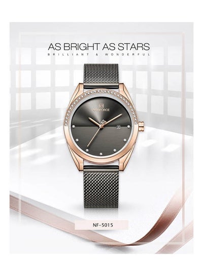 Women's Stainless Steel Analog Watch 5015-Rg-B