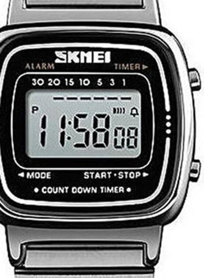Women's Stainless Steel Digital Watch 1252